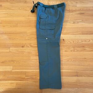 Men’s cargo pants olive Green 34 x 34 Rustic Ridge smoke free home